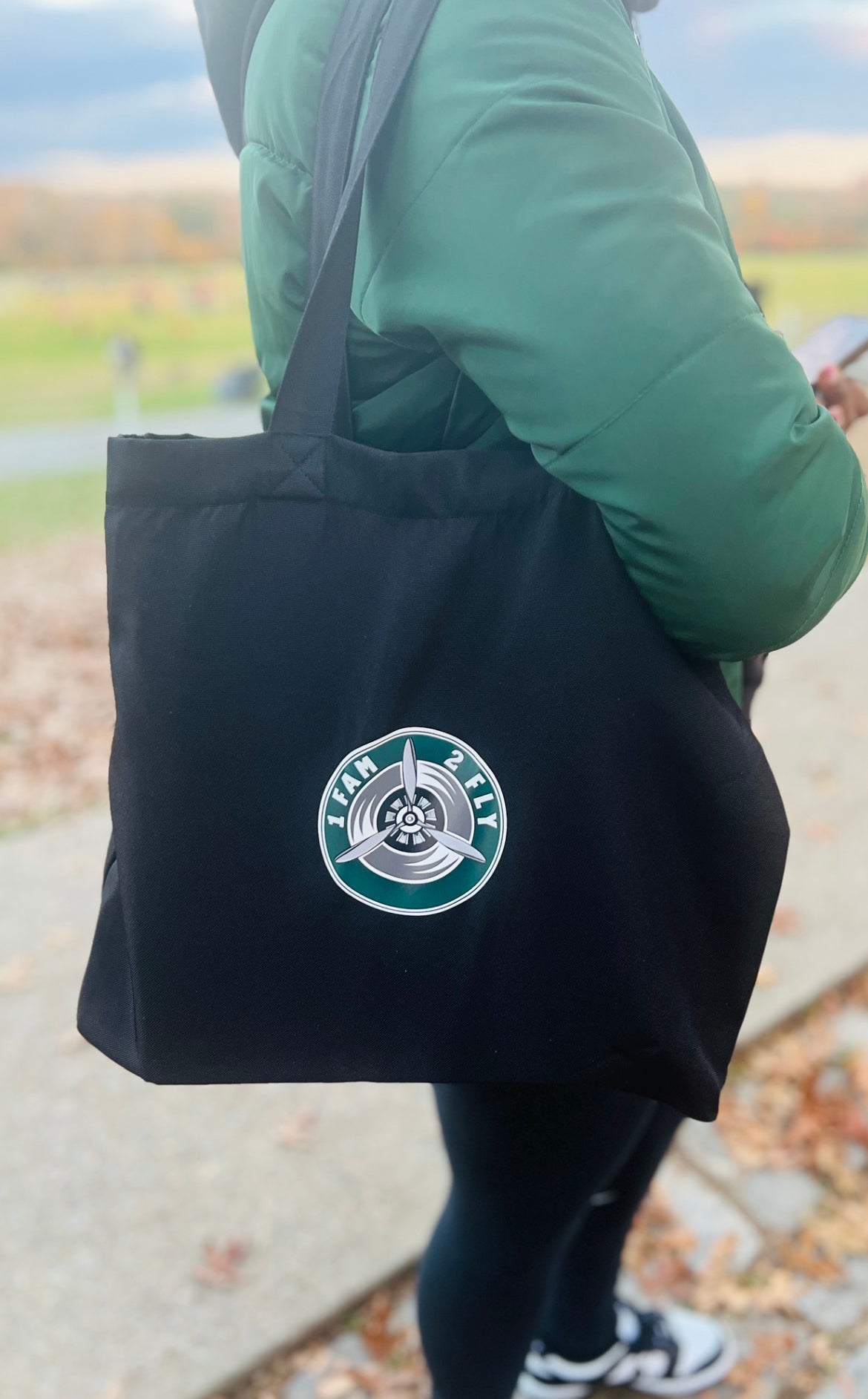 1Fam 2Fly Logo Bag